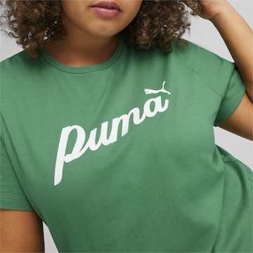 PUMA Sportshirt 'ESS+' in Grün