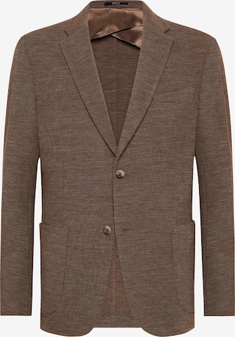 Boggi Milano - Chaqueta saco en marrón: frente