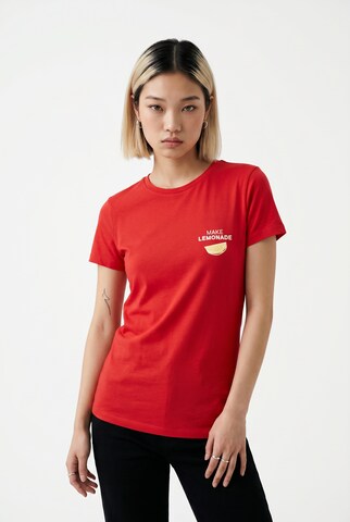 ONLY Shirt in Rot: Vorderseite