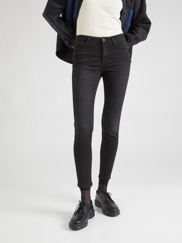 Springfield Skinny Jeans in Black: front