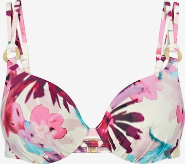 TRIUMPH Bügel-Bikini-Top ' Summer Fleur ' in Pink: Vorderseite