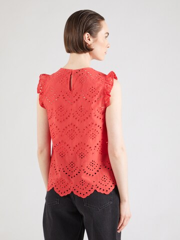 PIECES Blouse 'PCVILDE' in Red