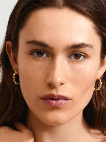 Pilgrim Earrings 'Tide' in Gold
