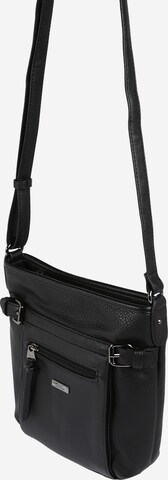 TOM TAILOR - Bolso de hombro 'Juna' en negro