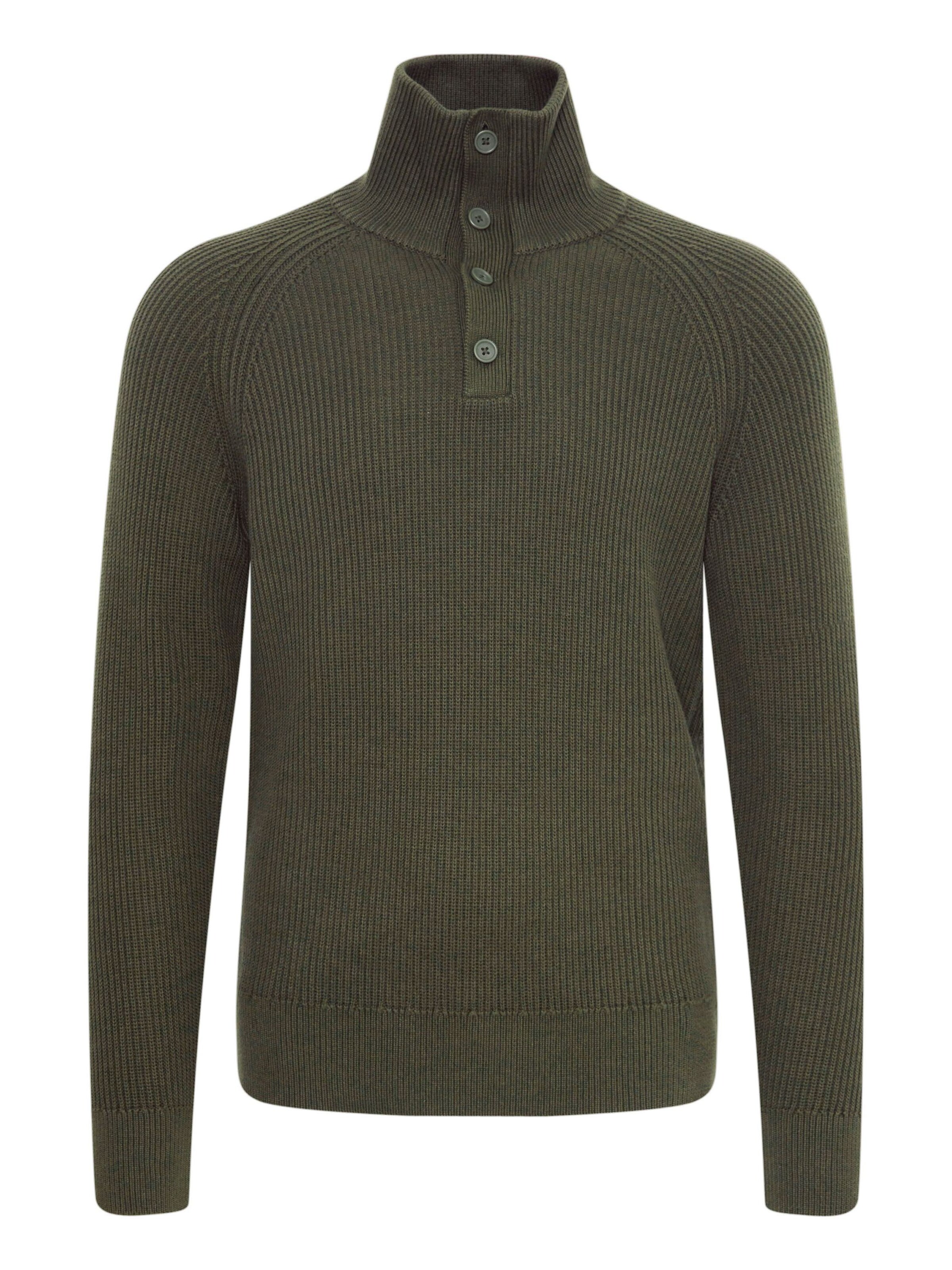 Casual Friday Pullover 'Kristian' in Grün: Vorderseite