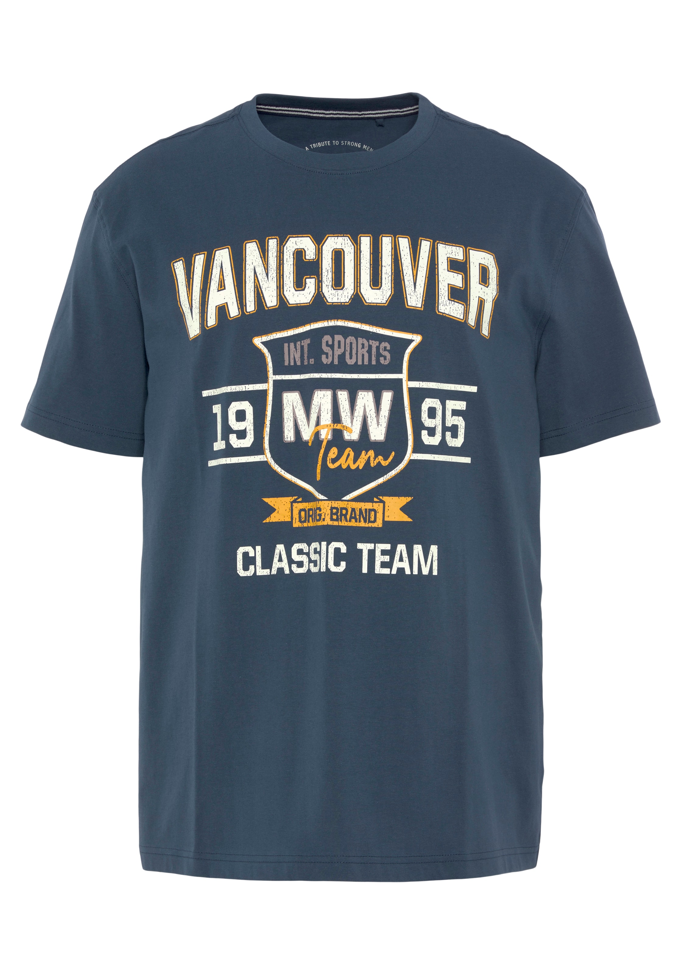 Man's World Shirt in Blue: front