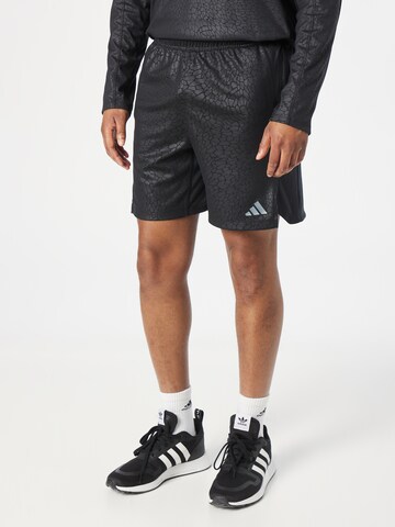 ADIDAS PERFORMANCE Regular Sportshorts in Schwarz: predná strana