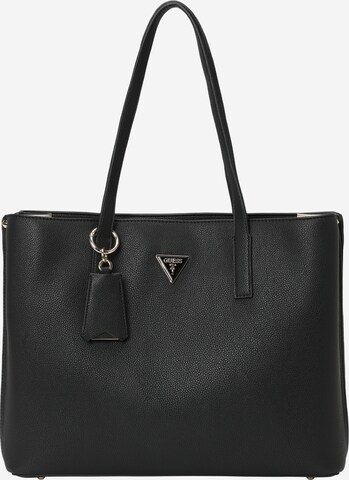 GUESS - Shopper 'Meridian' en negro: frente