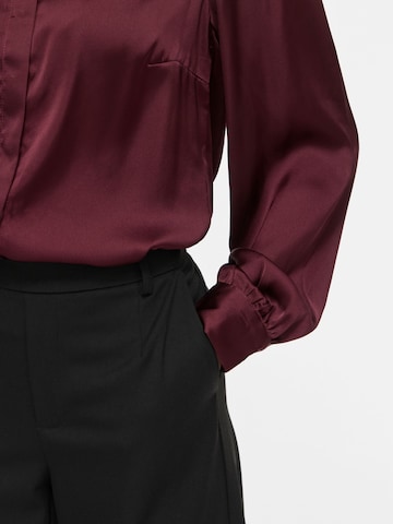 Chemisier 'VISofie' VILA en rouge