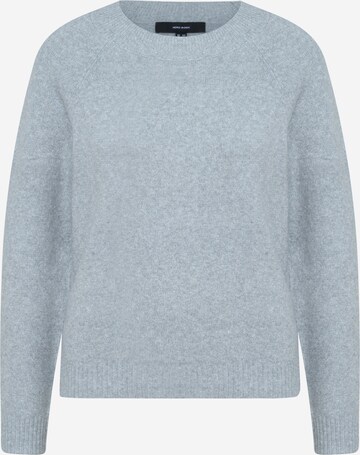 Vero Moda Petite Sweter 'DOFFY' w kolorze szary: przód