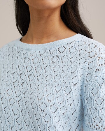 WE Fashion Sweater in Blue