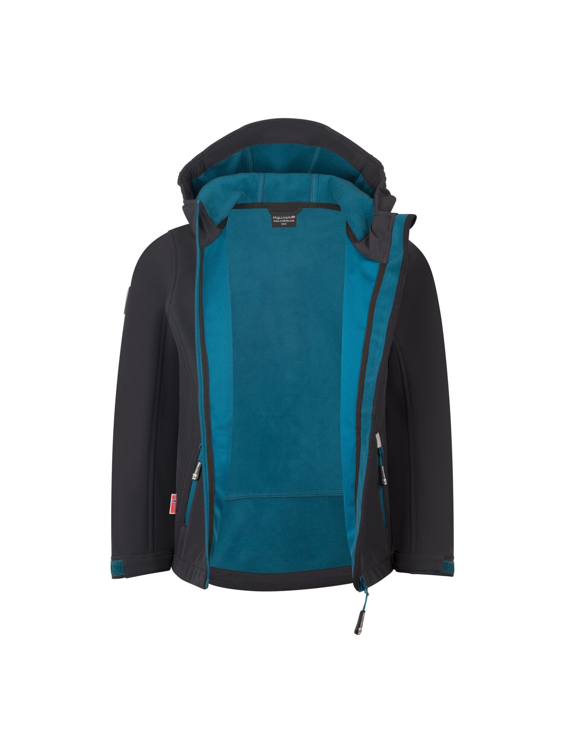 TROLLKIDS Outdoor jacket in Black