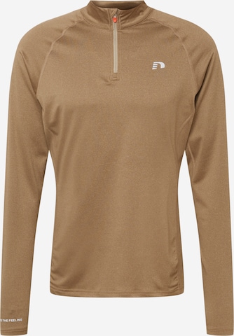 Newline Shirt in Brown: front