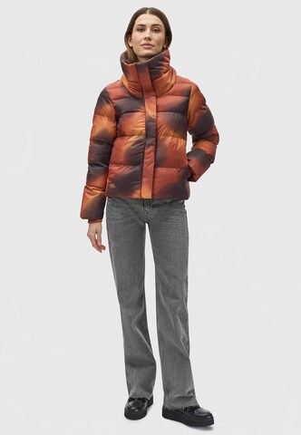 Ragwear Winterjas 'Lunis' in Oranje: voorkant