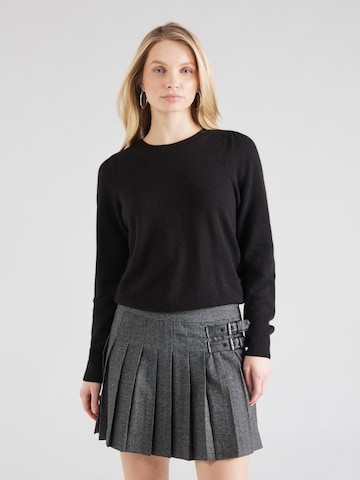 Pull-over 'Evina' Part Two en noir : devant