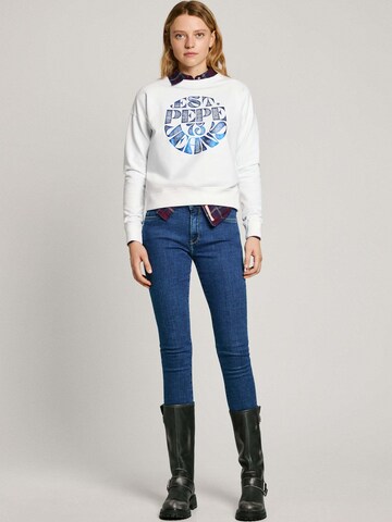 Pepe Jeans Sweatshirt 'Sabina' in White