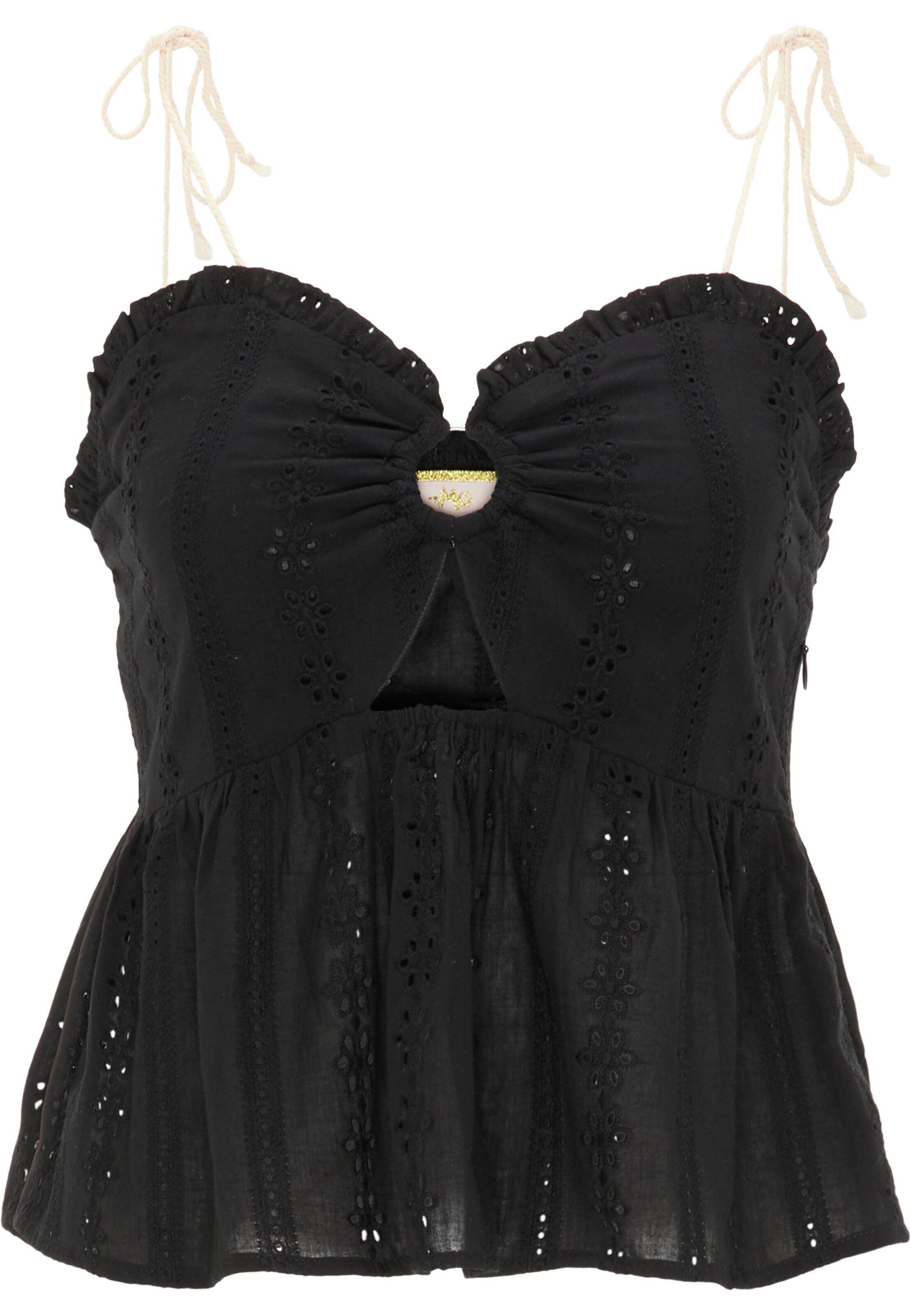 MYMO - Top en negro: frente