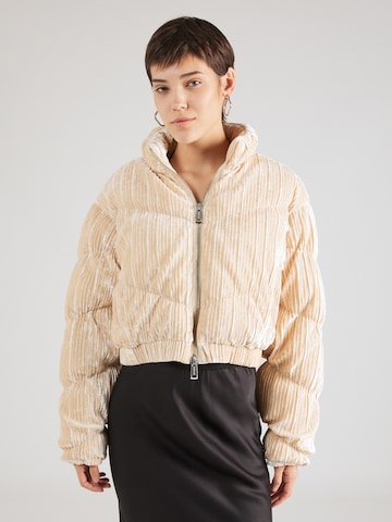 GUESS Between-Season Jacket 'ROUX' in Beige: front