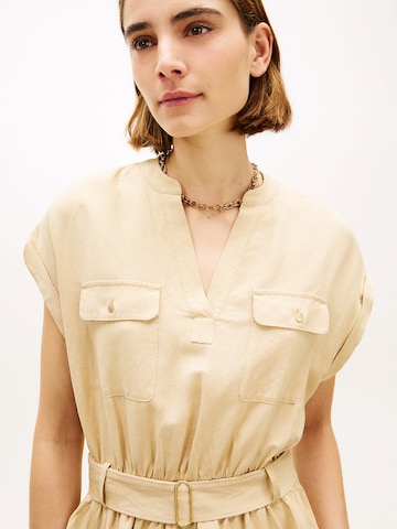 TOMMY HILFIGER Kleid in Beige