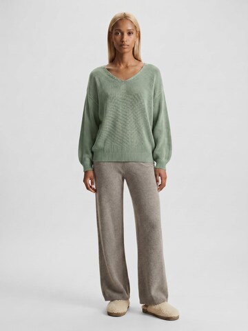 americandreams Oversizepullover 'Milana Cotton'‌‌‌‌‌ in Grün