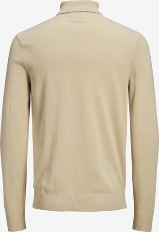 JACK & JONES - Jersey 'Emil' en beige