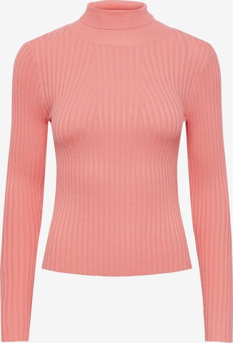 PIECES Sweater 'Crista' in Pink: front