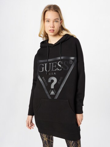 GUESS Sweatshirt 'ALISA' in Black: front