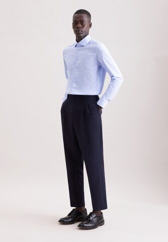 Coupe regular Chemise business 'CLASSIC ESSENTIALS' SEIDENSTICKER en bleu