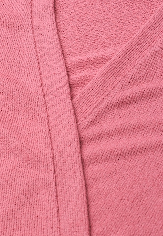 STREET ONE Knit Cardigan in Pink