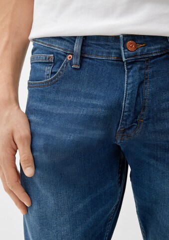 QS Slimfit Džíny 'Rick' – modrá
