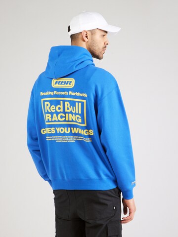 Felpa 'BREAKING RECORDS' di Red Bull Racing x Pepe Jeans in blu: frontale
