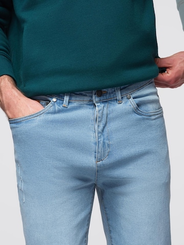 Regular Jean 'OM-PADJ-0265' Ombre en bleu