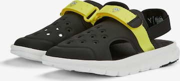 PUMA Beach & swim shoe in Black: front