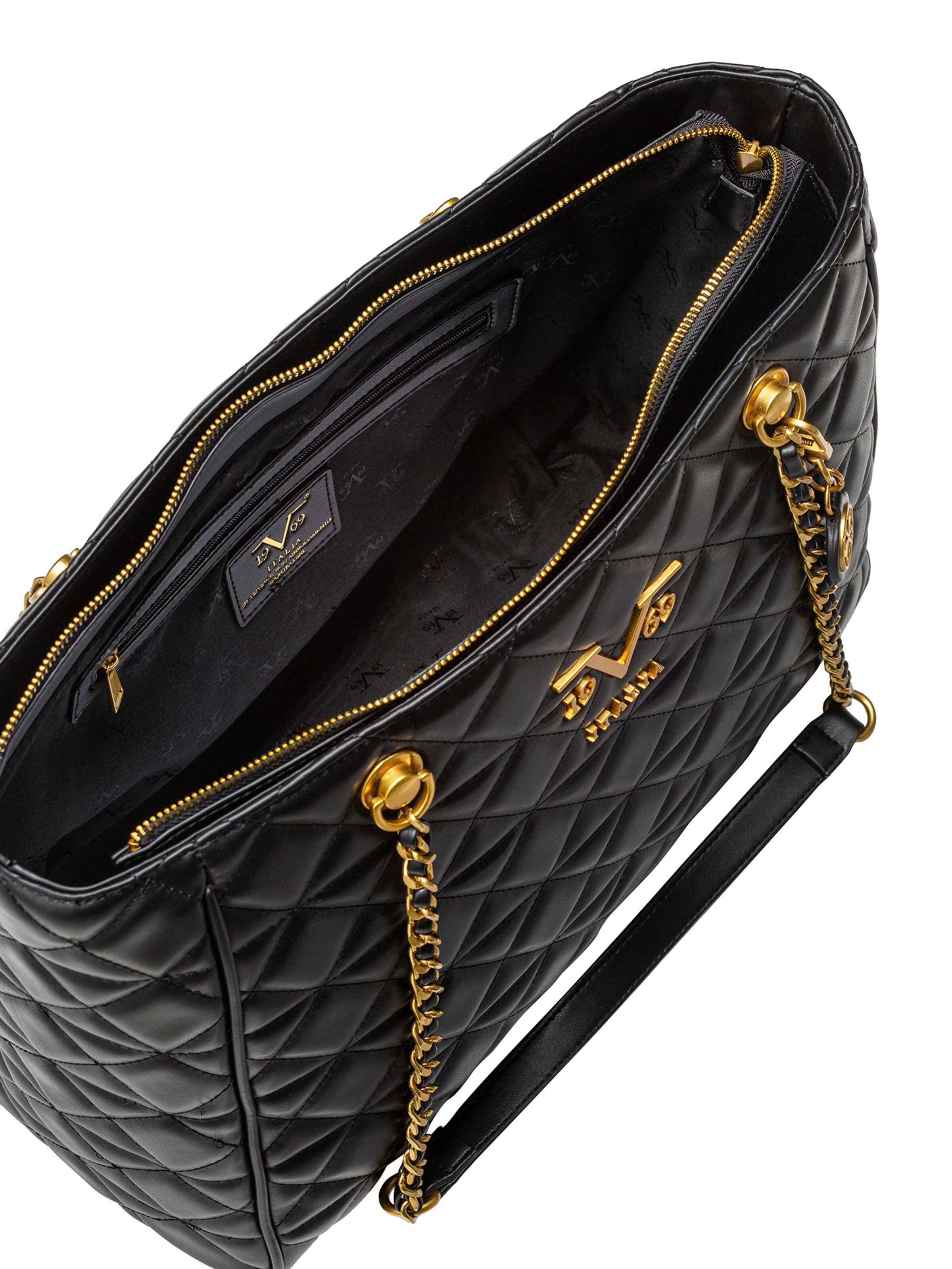 19V69 ITALIA Shopper 'LOU' in Schwarz