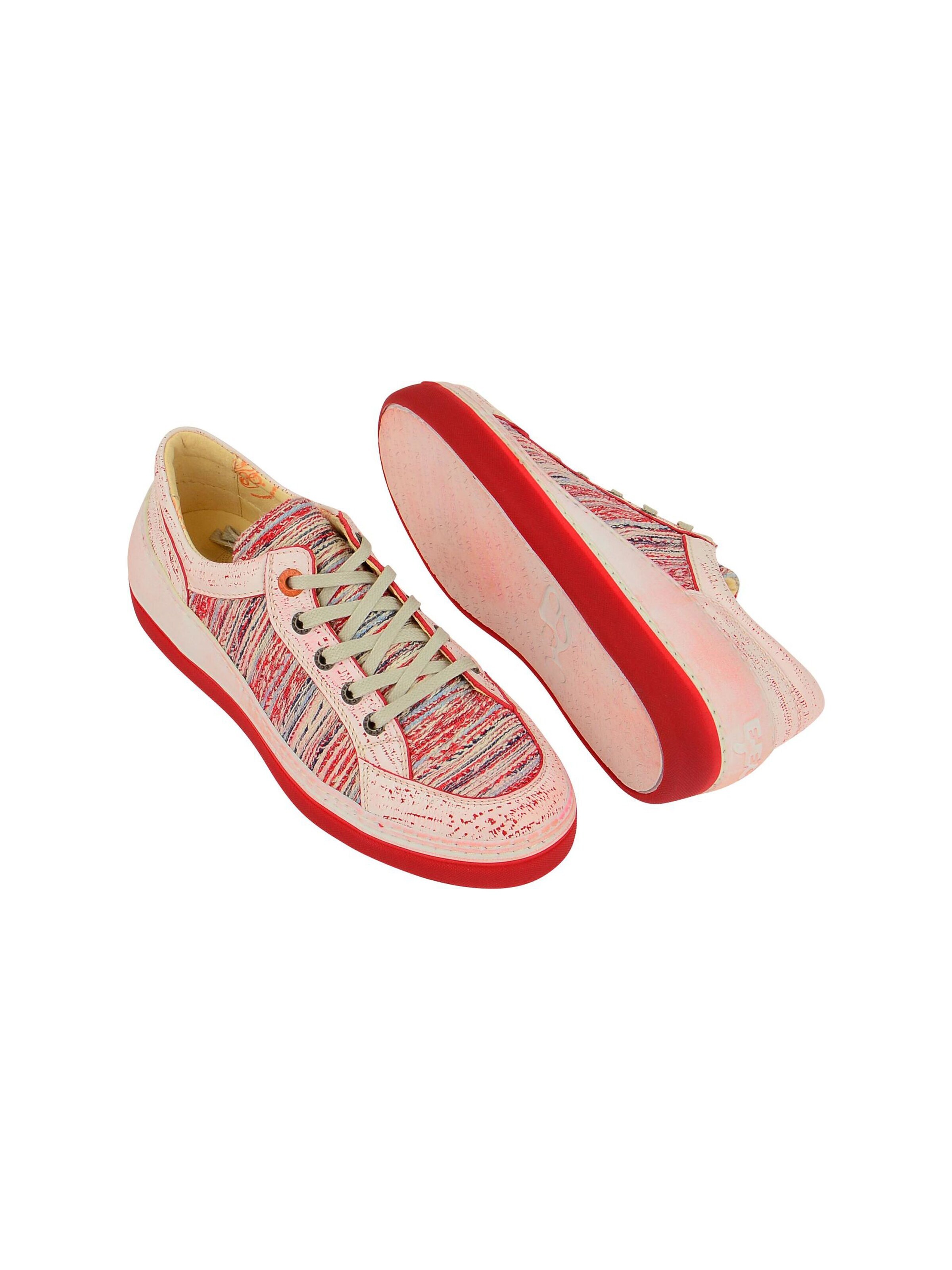 EJECT Lace-Up Shoes 'Feeling' in Red