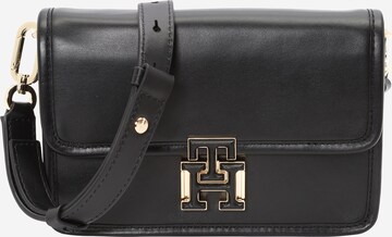 TOMMY HILFIGER - Bolso de hombro en negro: frente