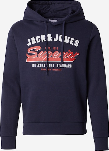 JACK & JONES Sweatshirt in Blue: front