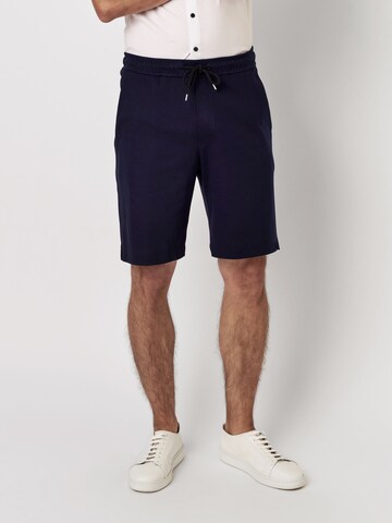 DESOTO Regular Trousers in Blue: front
