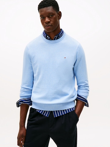 Pull-over TOMMY HILFIGER en bleu : devant