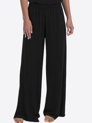 Vivisence Pyjamahose '2102' in Schwarz