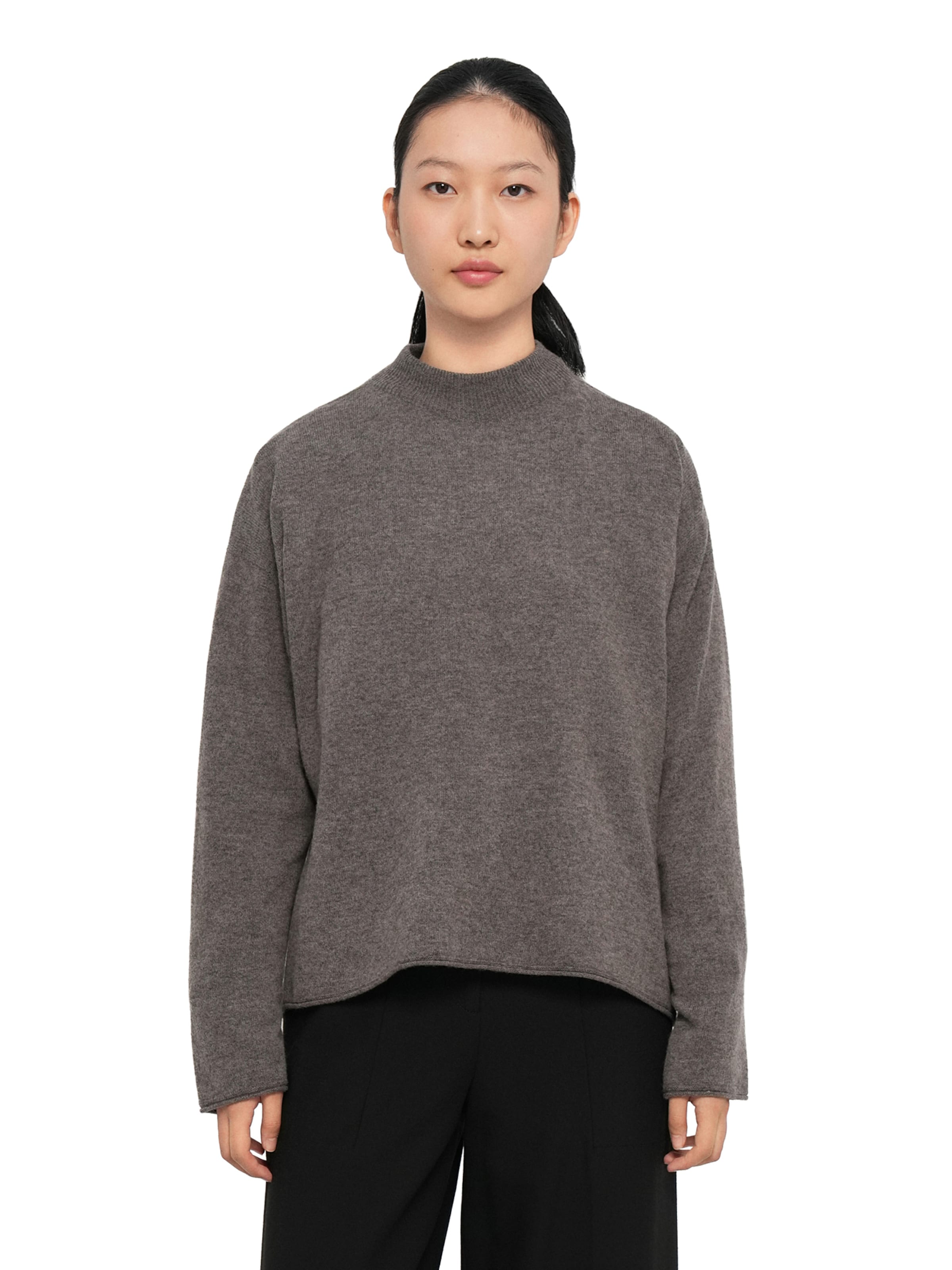 DRYKORN Свитер 'TIMOTHEA' в Серый: спереди