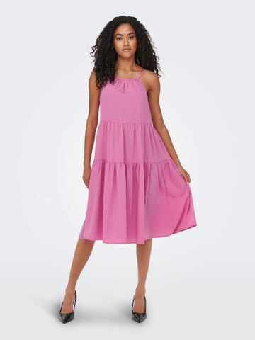 Rochie de la ONLY pe roz