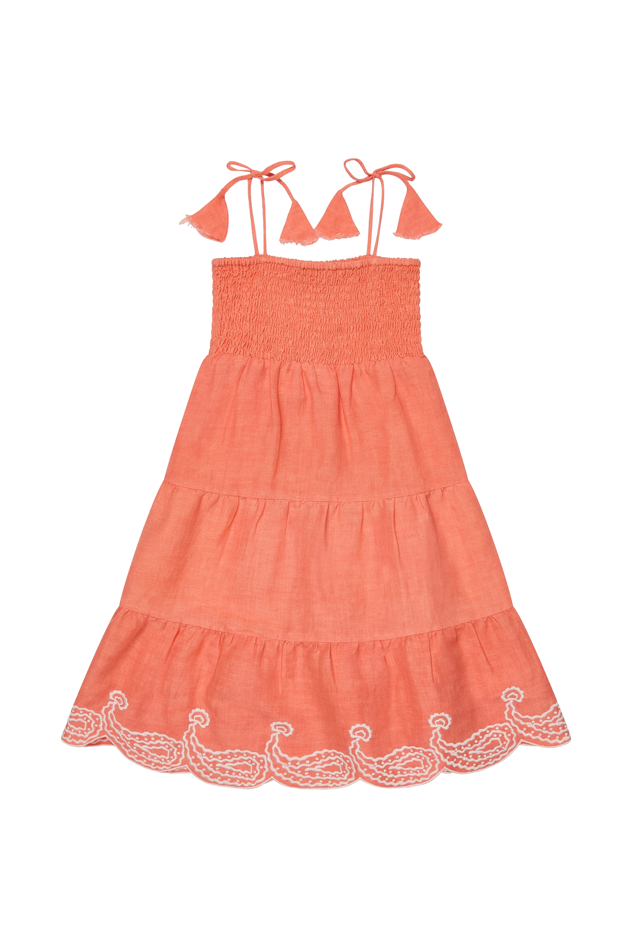 RAFFYA Dress 'Emma' in Pink: front