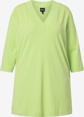 Ulla Popken Shirt in Grün: Vorderseite