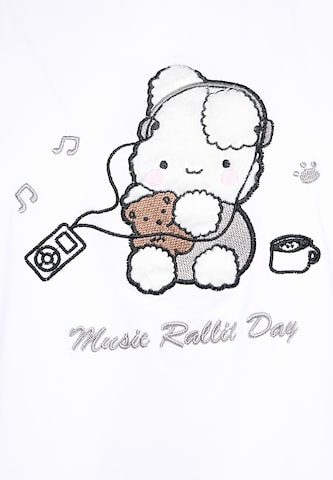 T-shirt 'Pop' MYMO en blanc