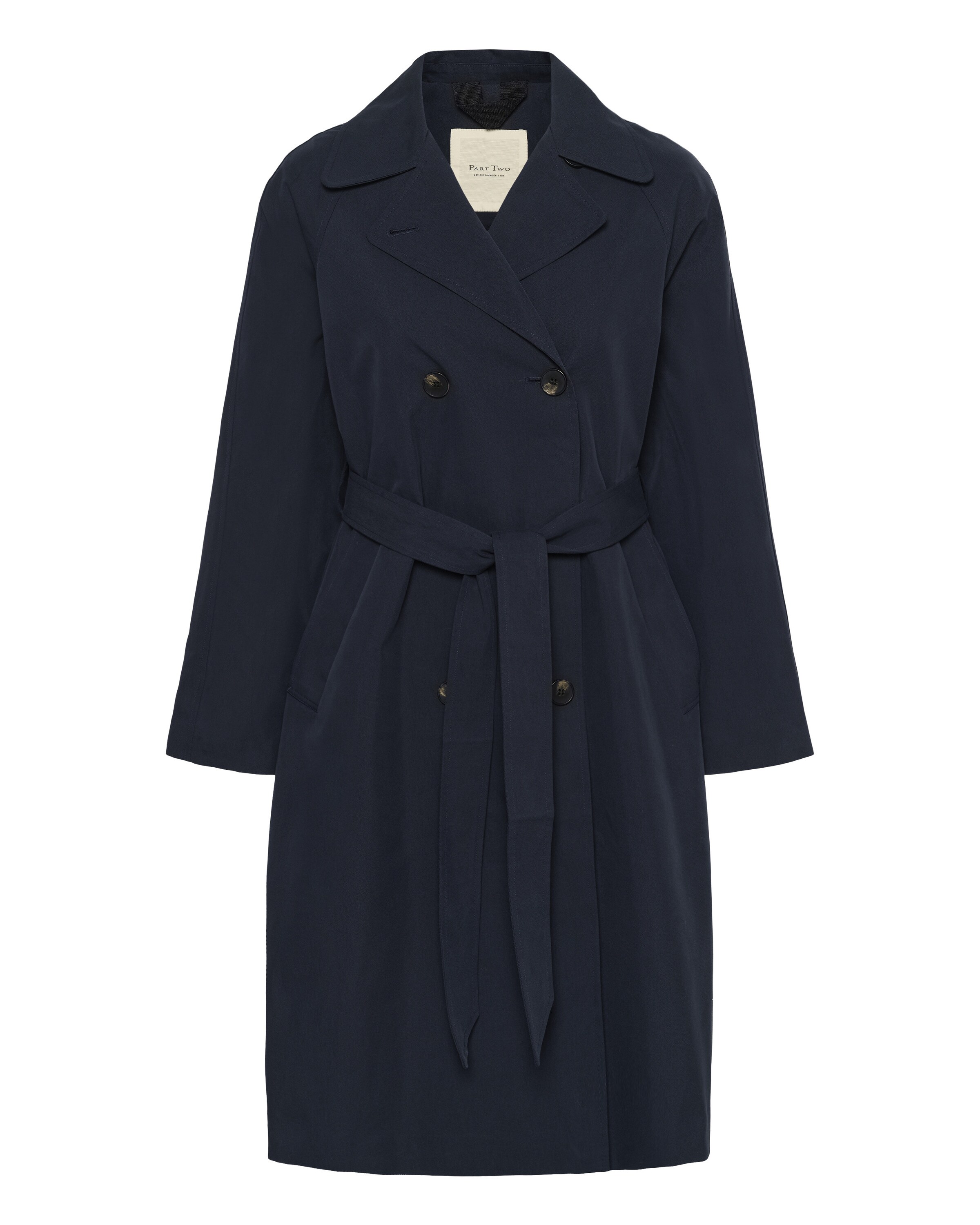 Part Two Tussenmantel 'PWAubrie' in Blauw: voorkant