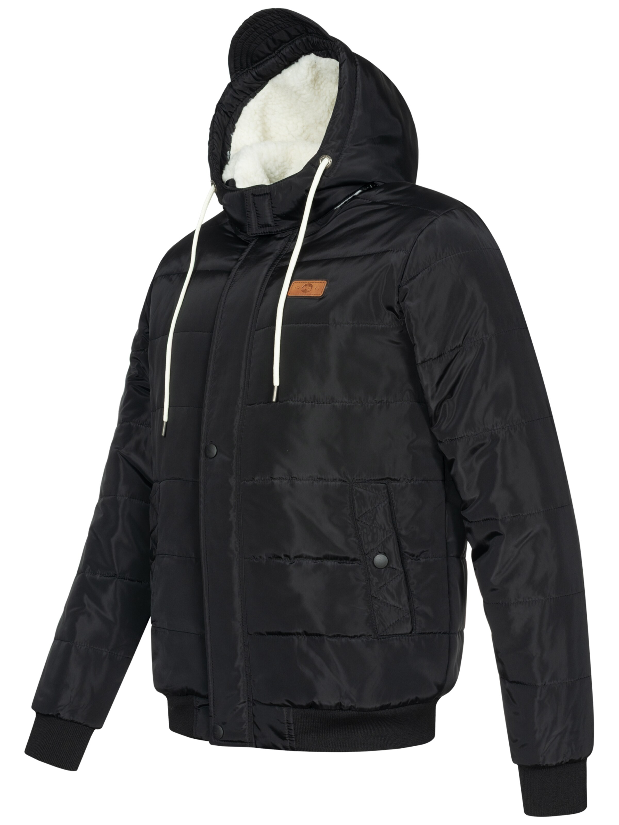 Rock Creek Winterjacke in Schwarz