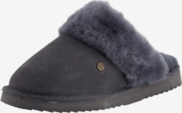 Warmbat Slipper 'Flurry' in Grey: front