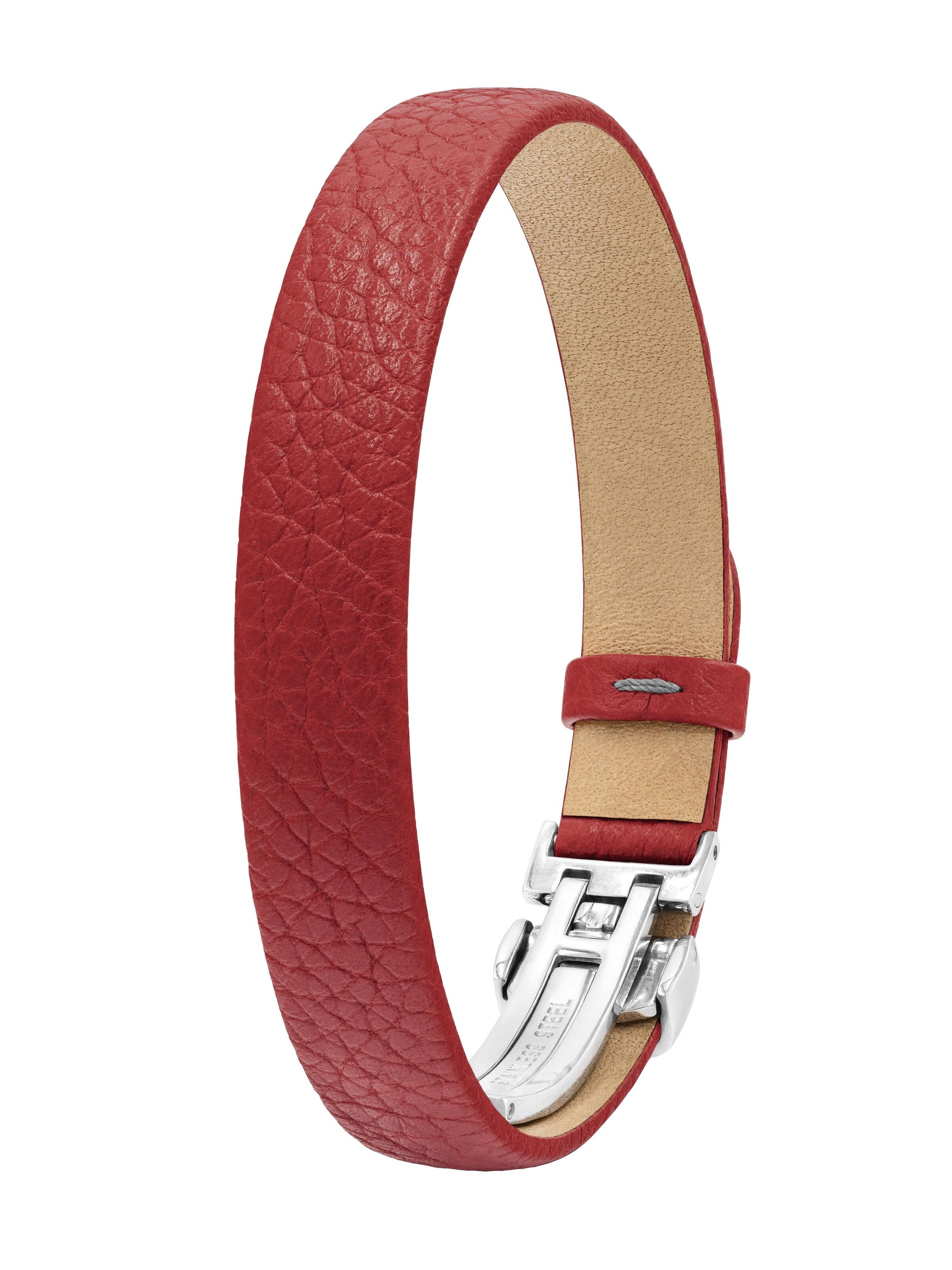 NiMa Atelier Armband 'SETH'‌‌‌‌‌‌ in Rot: Vorderseite