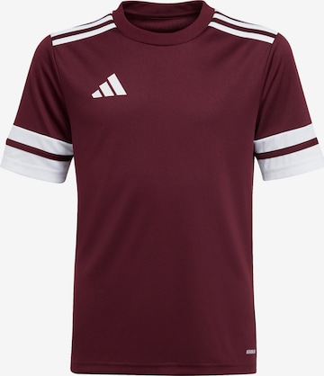 ADIDAS PERFORMANCE Toiminnallinen paita 'Squa25' värissä punainen: etupuoli